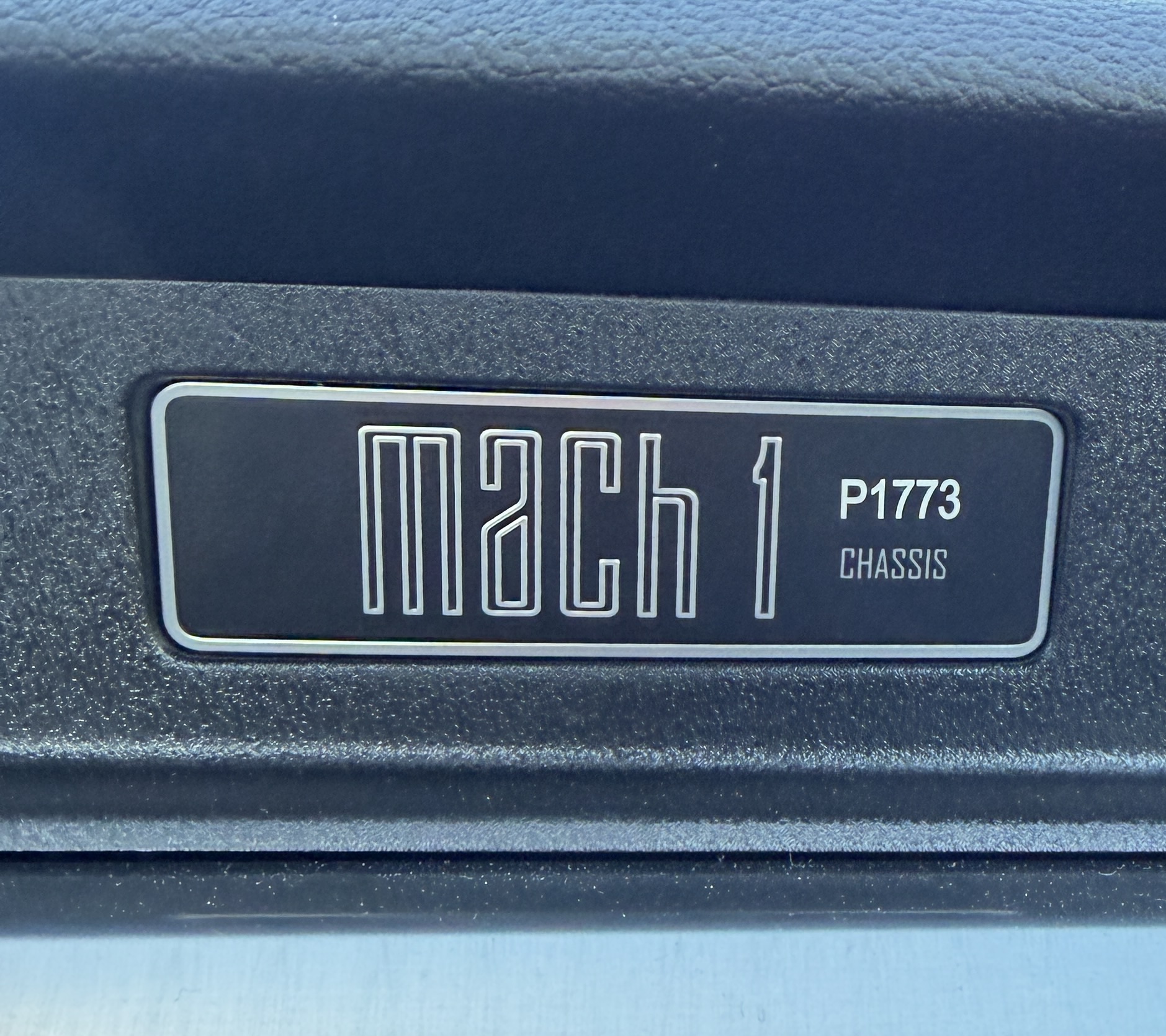 Mach 1 Chassis Plate